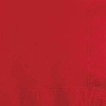 Servilletas rojo / 20 uds