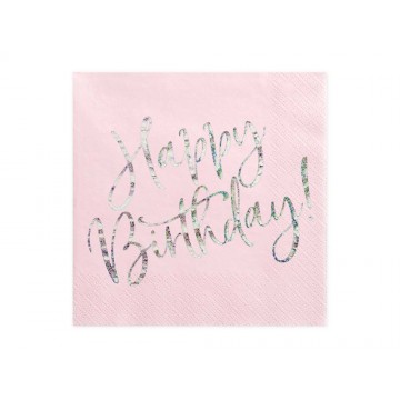 Servilletas Happy birthday...